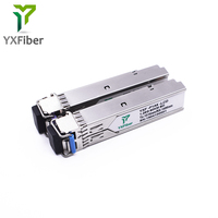 Module émetteur-récepteur à fibre optique 1.25G BIDI 60km 1310nm/1490nm LC/SC DDM 1310 1490 60km SFP optique