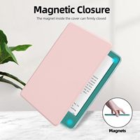 Casing Pelindung Kindle Scribe 2024/E-reader Paperwhite dari Kulit PU Custom Print dengan Cover TPU Transparan dan Tali Pegangan