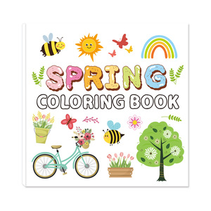 Nuovo Prodotto Transfrontaliero: Libro <span class=keywords><strong>da</strong></span> <span class=keywords><strong>Colorare</strong></span> in Carta <span class=keywords><strong>per</strong></span> la Primavera, 40 Pagine, Cartoni Animati e Doodle, <span class=keywords><strong>per</strong></span> Bambini dai 4 Anni in su, Semplice e Facile anche <span class=keywords><strong>per</strong></span> <span class=keywords><strong>Adulti</strong></span> - Product Image 4