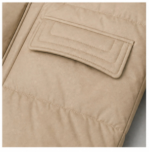 Manteau d'hiver en cuir de mouton pour femmes, mi-long, <span class=keywords><strong>col</strong></span> montant, veste décontractée pour un usage quotidien - Product Image 5
