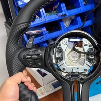 Volant en cuir perforé noir personnalisé pour BMW E90 E60 E70 E81 F10 F20 F30 F32 F34 F36 F15 F16 F25 X1 X5 X3 M3 M5