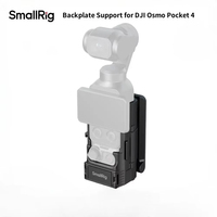 Support magnétique pliable SmallRig 6009 pour DJI Osmo Pocket 4 180 °   Adaptateur d'extension de plaque arrière Arca-Swiss à amortissement réglable