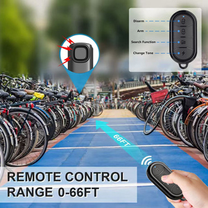 <span class=keywords><strong>Alarm</strong></span> Anti-Maling Nirkabel untuk Sepeda & Motor dengan Sensor Getaran Bahan ABS Tahan Air IP65 Jangkauan 50-80M - Product Image 2