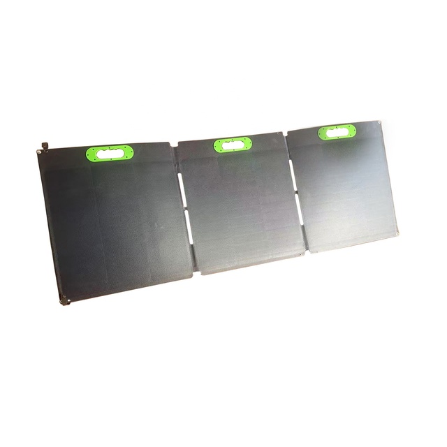 High-Efficiency Outdoor Folding Solar Panel 100W 200W 300W 400W Portable Power Charger Kit USB Type-c for Camping Travel