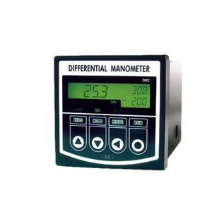 Manómetro Diferencial DMC 102N, Medidor de Presión Digital 96x96x141mm, Montaje Roscado, Hecho en Japón - Product Image 1