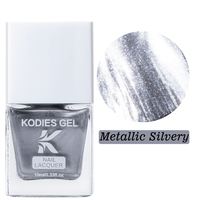 Vernis à ongles métallique OEM personnalisé avec logo, effet chrome brillant argenté miroir - Vernis liquide pour ongles standard