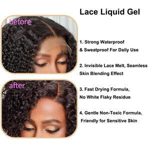 <span class=keywords><strong>Gel</strong></span> Líquido para Cabello con Aroma a Plátano, 200 ml, Fórmula Mejorada, Marca Privada, Resistente al Agua y al Sudor, Ingredientes Naturales, Fijación Extrema - Product Image 2