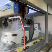 Máquina Automática de Lavado de Autos Pequeña, Económica, Sin Contacto, de Alta Presión 360 con Secador para Pequeñas Empresas