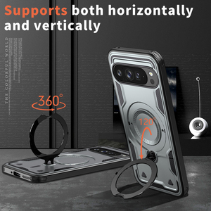 Funda Magnética con Anillo Giratorio 360° y Protección Total Antigolpes para Google Pixel 10 Pro XL, Xiaomi Moto G Edge Series - Product Image 4