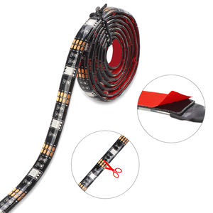 DC 5V USB LED 스트립 5050 방수 RGB LED 라이트 1M 2M RF 17Key 원격 제어 용 TV 스케이트 보드 자전거 빛나는 신발 - Product Image 2