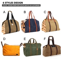 Sac de transport pour bûches en toile cirée extra large personnalisé CHANGRONG