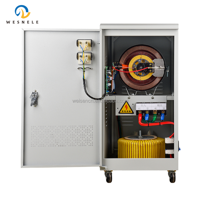 Single Phase Copper SVC AC Voltage Stabilizer Regulator with 220V Input/Output Automatic Control