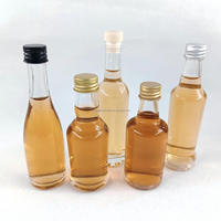 Usine En Gros 100 ml 150 ml 200 ml Mini Miniature Jus Vin Esprit Liqueur Bouteille En Verre