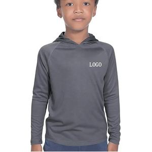 Camisetas de Pesca con Capucha y Protección Solar UPF50, Camisetas de Manga Larga de Poliéster de Secado Rápido para Adultos/Niños - Product Image 4