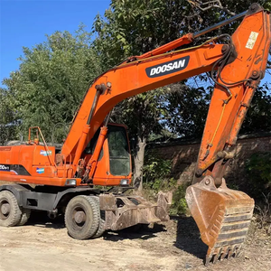 Excavadora de Ruedas Usada Doosan DH210W-7 con Motor, Caja de Cambios y Engranajes - 21 Toneladas de Peso Operativo para Uso en Construcción - Product Image 3