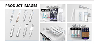 공장가 한국 스킨케어 미세 박피 기계 AI 피부 분석기 산소젯 고주파 EU 휴대용 페이셜 스파 - Product Image 3