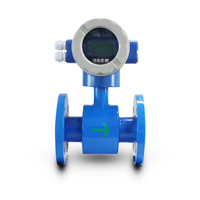 Débitmètre électromagnétique numérique LCD RS485 OEM haute précision 4-20 mA pour l'eau, les eaux usées et les systèmes de protection incendie