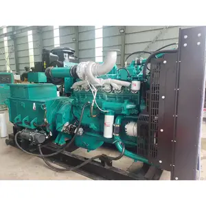 Cummins 100KW Open Type 3-Phase Marine Generator Set 1500rpm 24V Rated Voltage Diesel 20KW DC Silent Inverter Alternator 60Hz