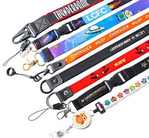 Colorful Logo Custom Design <b>Lanyard</b> Nylon <b>Lanyard</b> for Mobile Phone Custom Attachment Printed <b>Lanyards</b> - Product Image 4