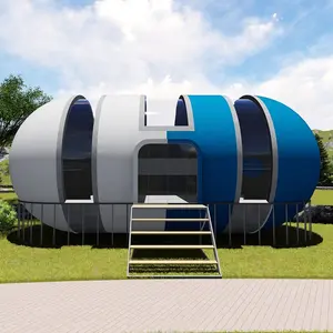 防水预制聚苯乙烯EPS模块穹顶房屋智能建筑