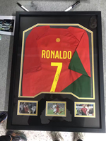 Boîte à maillots en MDF avec vitrine en verre acrylique incassable pour maillots de football