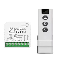 Module de rideau RF 315/433 MHz, commande sans fil, moteur électrique, interrupteur pour stores enrouleurs, télécommande CE/FCC F374