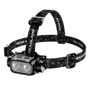 屋外スポットライトフラッグライト取り外し可能ヘッドランプ懐中電灯ポータブルモーションセンサー超軽量明るいLED充電式ヘッドライト - Product Image 1