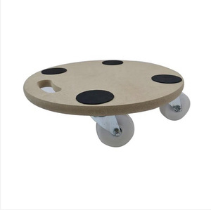 250 كجم تتحرك دوللي أثاث خشبي الناقل GS FSC VPA MDF طبق خشبي المنزل دوللي - Product Image 1