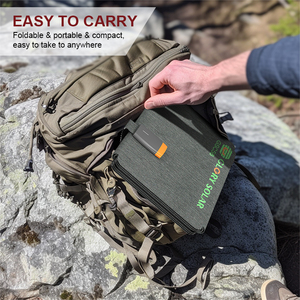 Cargador Solar Portátil Plegable e Impermeable con Interfaz USB para Mochila, Pesca, GSC56 - Product Image 4