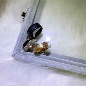 <b>Men's</b> Punk Stainless Steel Zircon <b>Rings</b> Jewelry <b>for</b> <b>Men</b> and Women Jewelry Mixed <b>Ring</b> No Fade <b>Black</b> Biker Band Finger Mix <b>Rings</b> - Product Image 3