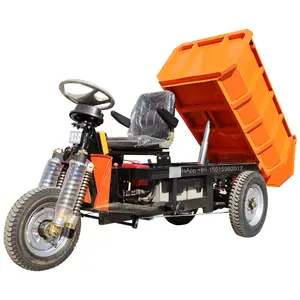 LK135 Peru mini dumper ,van kargo sepeda roda tiga untuk penggunaan pertambangan, sumber bahan baja dumper yang baik