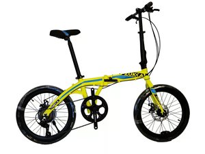 Aluminium 20 Inch Opvouwbare Fiets Volwassen Variabele Snelheid Mannelijke En Vrouwelijke Student Draagbare Ultralichte Duwfiets - Product Image 2