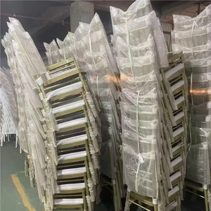 เก้าอี้จัดเลี้ยงแบบซ้อนได้ ดีไซน์ทันสมัย โครงโลหะหลากสี รุ่น Chiavari เหมาะสำหรับโรงแรม ห้องนั่งเล่น งานแต่งงาน และงานเลี้ยง - Product Image 4