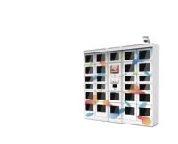 SNBC Casier libre-service BLVM-ST1000 24 heures sur 24 Distributeur automatique de bonbons 24 fentes pour la location de supermarché Armoire à casier intelligente