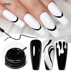 ปากกาป<span class=keywords><strong>ล</strong></span>ายเล็บแบบฝรั่งเศสวาดด้วยแปรงบางๆเจ<span class=keywords><strong>ล</strong></span>ทา<span class=keywords><strong>เล็บ</strong></span> - Product Image 3