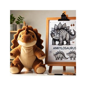 All'ingrosso giocattoli <span class=keywords><strong>di</strong></span> <span class=keywords><strong>peluche</strong></span> <span class=keywords><strong>di</strong></span> <span class=keywords><strong>dinosauro</strong></span> personalizzati Super morbidi giocattoli in tessuto con fodera in maglia <span class=keywords><strong>di</strong></span> cotone PP regali <span class=keywords><strong>di</strong></span> compleanno per bambini - Product Image 4
