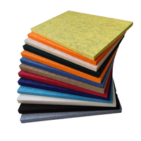 Panneaux acoustiques muraux en PET en gros, panneaux insonorisants en fibre de polyester pour projets commerciaux
