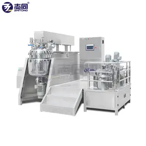 ZT-500L mélangeur émulsifiant machine de chauffage à la vapeur, réservoir de mélange d'émulsifiant pour crème cosmétique, fabrication de savon shampooing liquide