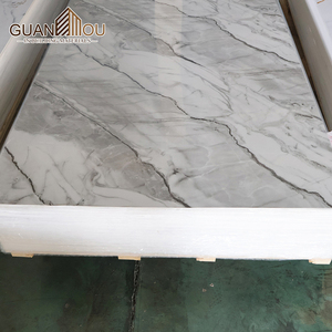 1220*2440/2800/2900mm Uv Marbre Feuille Pvc Panneaux Muraux Noir et Or Planchas Pvc Marmol Pvc Marbre Plaque - Product Image 2