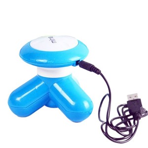 Mini appareil de massage électrique portable pour le cou et le dos, outil de massage à trois bras en ABS, outils de massage Gua Sha - Product Image 5