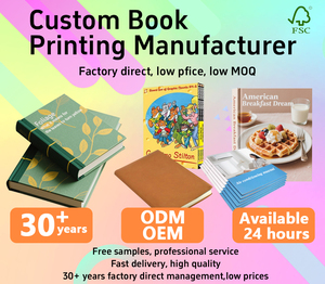 Buku gambar cetak kustom sampul keras komik Anime klasik klasik fiksi Modern Novel layanan cetak Hardcover buku tepi semprot - Product Image 5