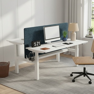 Electric Height Adjustable <b>Drawing</b> Desk Large Workspace Dual Motor Standing Desk for Professional Design Studio - Product Image 1