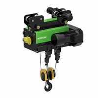 NOVOCRANE Nouvelle Palan électrique en acier Cd1 ECO5 10 tonnes, monopoutre, européen, robuste, industriel, à câble métallique