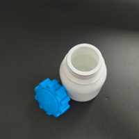 Prix bas, flacons en plastique blanc vides de 100 ml/150 ml/250 ml, contenants en plastique pour médicaments, compléments alimentaires, pilules, vitamines