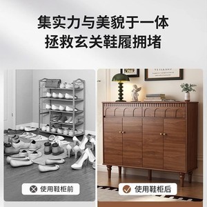 Solid Wood <b>Chest</b> Of Drawers Nordic Style 120cm Living Room Cabinet <b>Storage</b> Furniture - Product Image 3