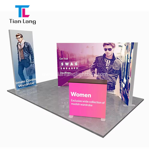 TianLang Cajas de luz publicitarias de retroiluminación de doble cara independientes de 20 pies Diseño único para equipos de ferias comerciales - Product Image 4