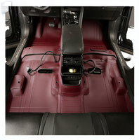 Alfombrillas de Coche de Lujo Personalizadas, Impermeables, de 20 mm de Grosor, Alfombrillas de Cuero sin Costuras, Accesorios Interiores de Alta Gama para Automóviles