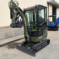 Livraison gratuite, mini-excavatrice compacte multifonction CARTIWELL, 1 tonne, 2 tonnes, 2,5 tonnes, excavatrice à vendre