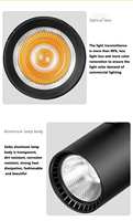 Lámpara LED COB de Doble Cabezal de Alto Lumen, Suspendida, para Tiendas, Iluminación Colgante, Foco Magnético para Rieles