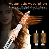 Sèche-cheveux multi-styler pliable 8-en-1 du fournisseur, 1400W, ionique, haute vitesse 110 000 tr/min, léger, personnalisable
